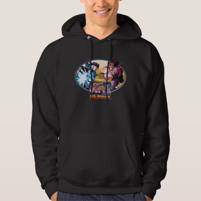Veste À Capuche Ryu contre Akuma 2 (Devant)