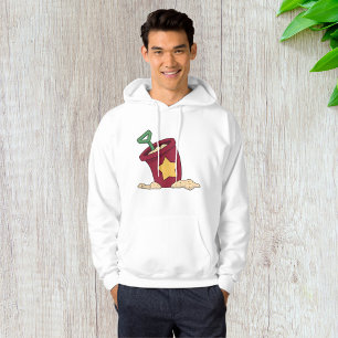Veste À Capuche Sable rouge avec étoile et lunette