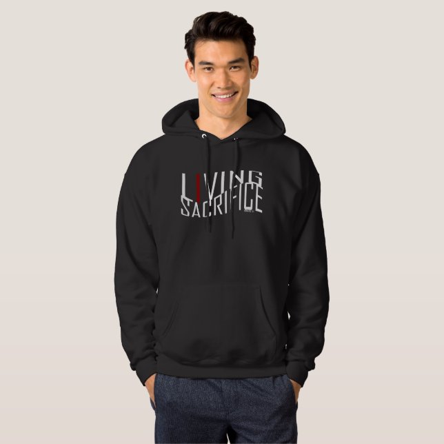 Veste À Capuche Sacrifice vivant (Devant entier)
