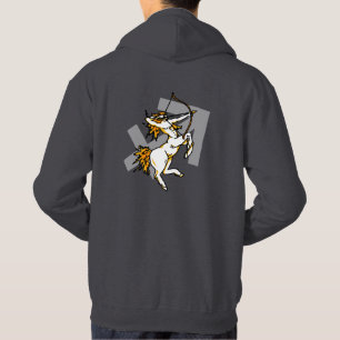 Veste À Capuche Sagittarius L'astrologie Archer signifie jogger zi