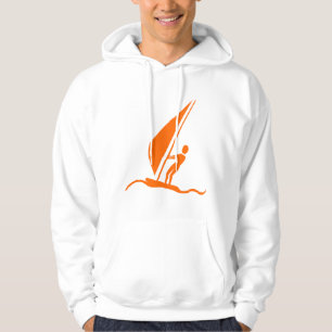 Veste À Capuche Sailboarding - Orange