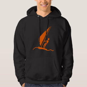 Veste À Capuche Sailboarding - Orange