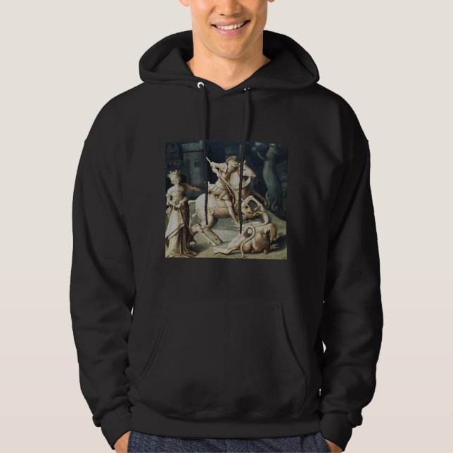 Veste À Capuche Saint George et le Dragon (Devant)