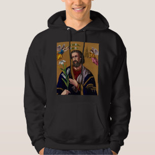 Veste À Capuche Saint Joseph Guardian de la Sainte Famille