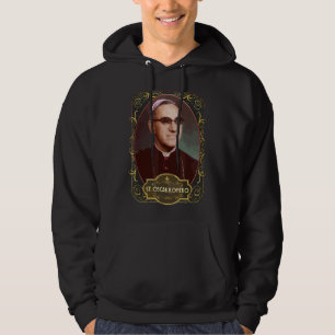 Veste À Capuche Saint Oscar Romero El Salvador Saint catholique Mo