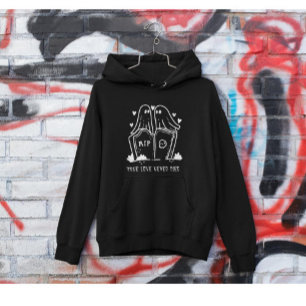 Veste À Capuche Saint Valentin Fantôme, Véritable Amour Ne Meurt J