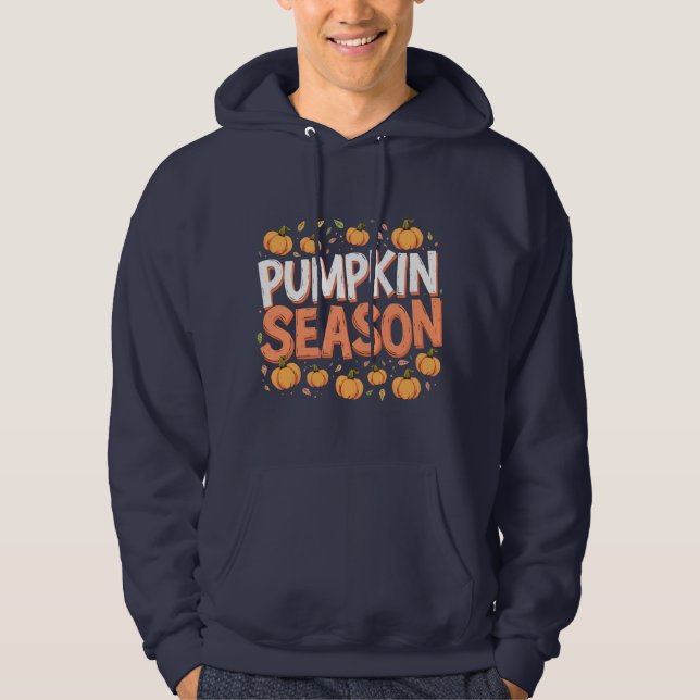 Veste À Capuche Saison citrouille (Devant)