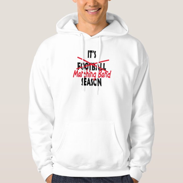 Veste À Capuche Saison de la bande de Marquage / Rouge (Devant)
