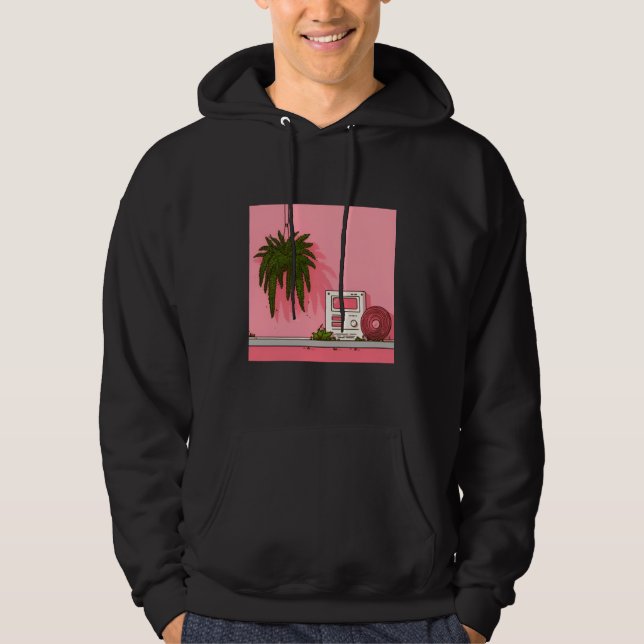 Veste À Capuche Samambaia e disco. (Devant)