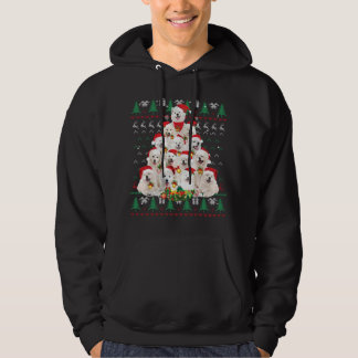 Veste À Capuche Samoyed Christmas Dog Lover Venin Ugly Sweater Xma