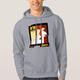 Veste À Capuche Samurai Jack Caractère Tri-Panel Futuristic Frame