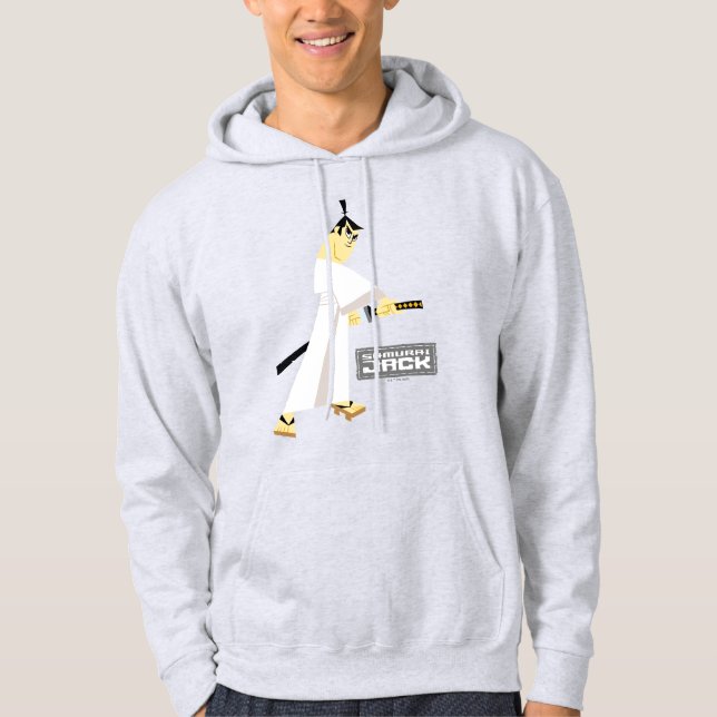 Veste À Capuche Samurai Jack Dessiner l'épée (Devant)