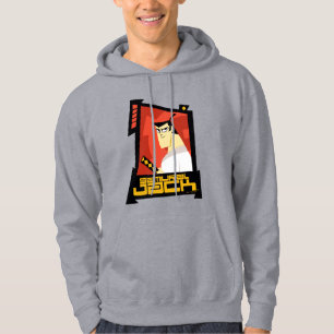 Veste À Capuche Samurai Jack Souriant Futuristic Frame Graphic