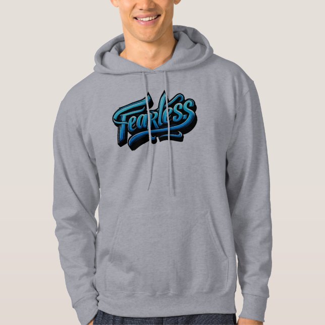 Veste À Capuche Sans peur (Devant)