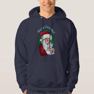 Veste À Capuche Santa avec Westie