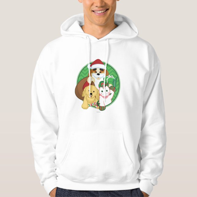 Veste À Capuche Santakinz et amis (Devant)