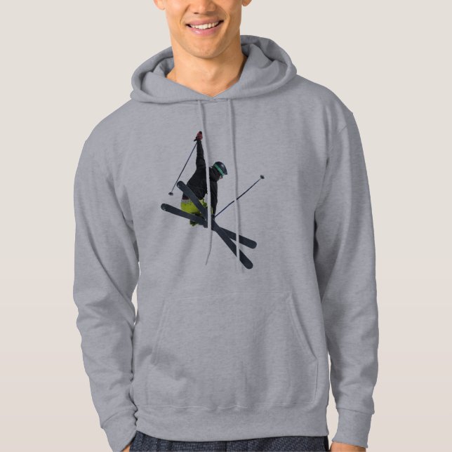 Veste À Capuche saut de freeride (Devant)