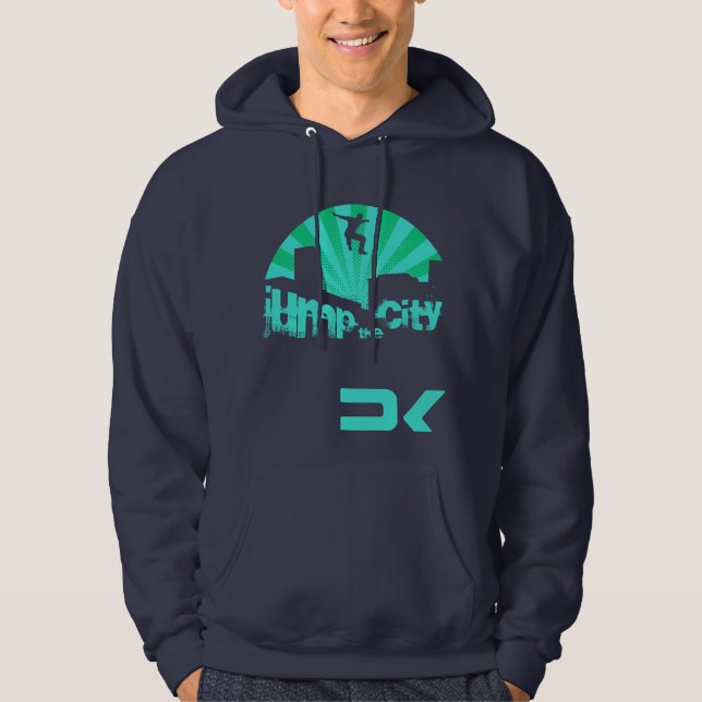 Veste À Capuche Saut de toit de Parkour (Devant)
