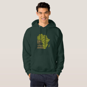 Veste À Capuche Sauver La Faune De L'Afrique Graphique