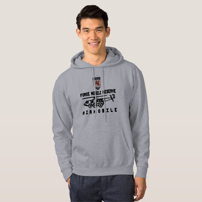 Veste À Capuche Sauveurs aéromobiles de FMR (Devant entier)