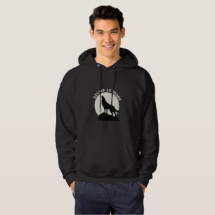 Veste À Capuche Savourer au coeur - Gras Howling Wolf Design