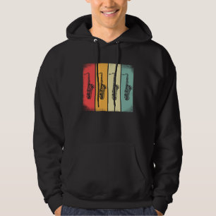 Veste À Capuche Saxophone Saxaphone Player Musique Jazz Teneur 3