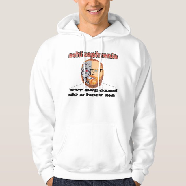 Veste À Capuche Schizophrénie (Devant)