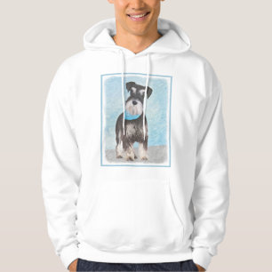 Veste À Capuche Schnauzer (Miniature) Peinture - Joli chien origin