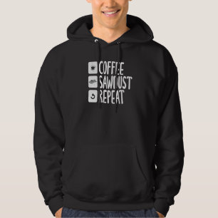 Veste À Capuche Sciure de café Répéter menuiserie