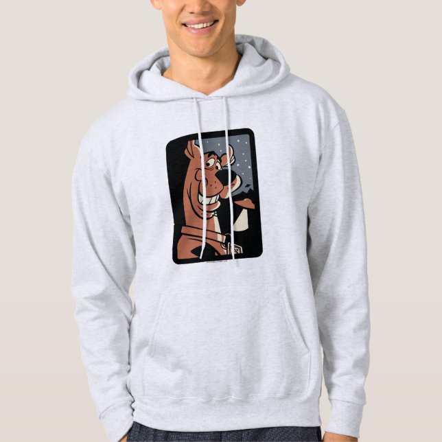 Veste À Capuche Scooby Doo avec OVNI (Devant)