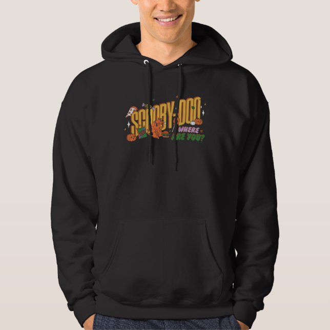 Veste À Capuche Scooby-Doo Halloween Snack Logo (Devant)