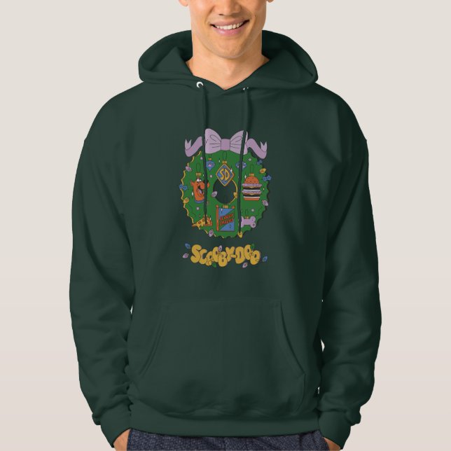 Veste À Capuche Scooby-Doo Holiday Snack Wreath Graphic (Devant)