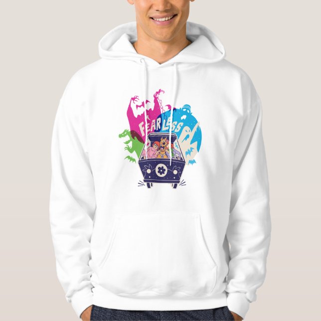 Veste À Capuche Scooby-Doo | La Machine Mystérieuse Sans Peur (Devant)