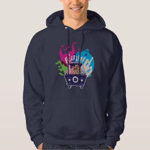 Veste À Capuche Scooby-Doo La Machine Mystérieuse Sans Peur