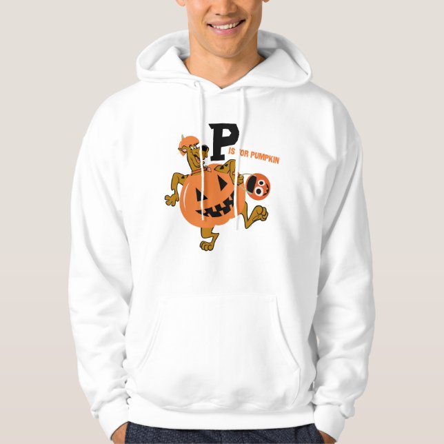 Veste À Capuche Scooby-Doo | P est pour le Citrouille (Devant)