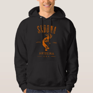 Veste À Capuche Sedona Arizona Kokopelli Souvenir Desig en détress