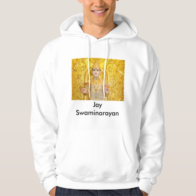 Veste À Capuche Seigneur Swaminarayan T-shirt Sweater (Devant)