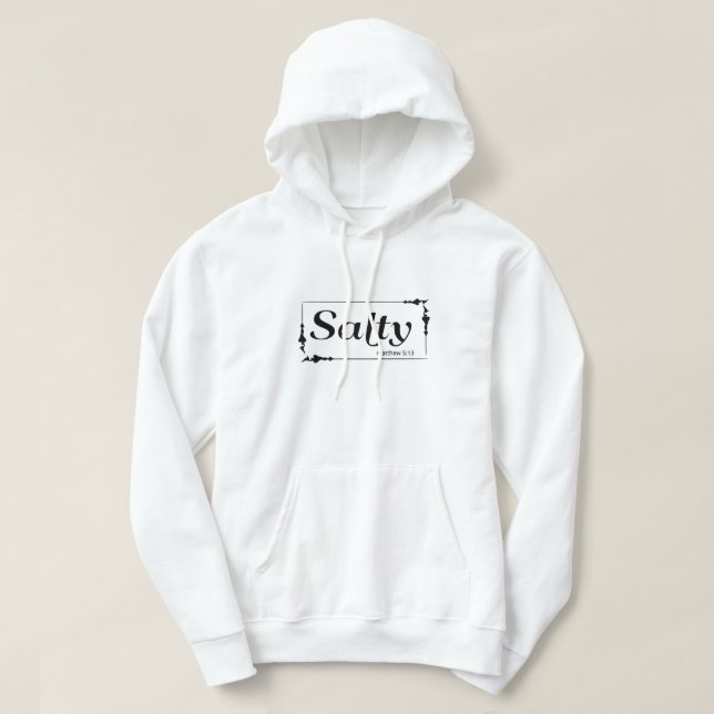 Veste À Capuche Sel de la terre (Design devant)