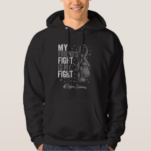 Veste À Capuche Sensibilisation à la dyslexie de l'ami du ruban d'