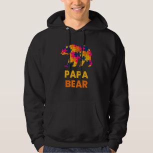Veste À Capuche Sensibilisation sur l'autisme J'Aime Quelqu'Un Ave