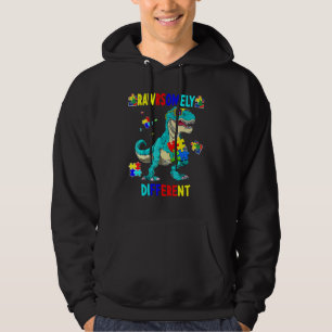Veste À Capuche Sensibilisation sur l'autisme Rawrsomement Différe
