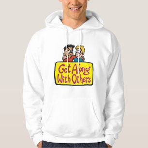 Veste À Capuche S'entendre avec les autres Amis Bienveillance et U