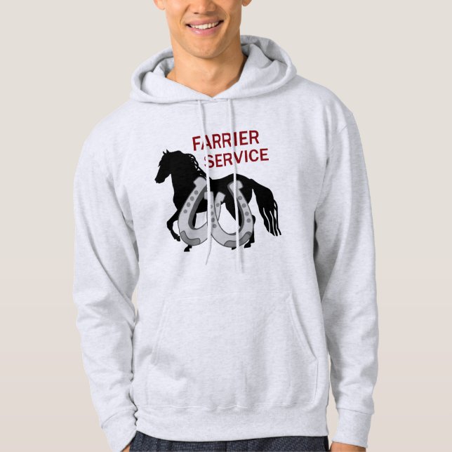 Veste À Capuche Service Farrier (Devant)