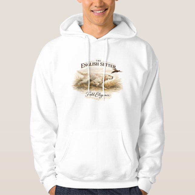 Veste À Capuche Setter anglais  (Devant)