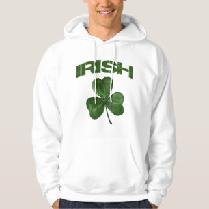 Veste À Capuche Shamrock d'Irlandais du jour de St Patrick