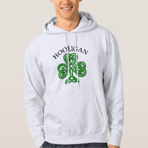 Veste À Capuche Shamrock Hooligan Funny St. Patrick's Day