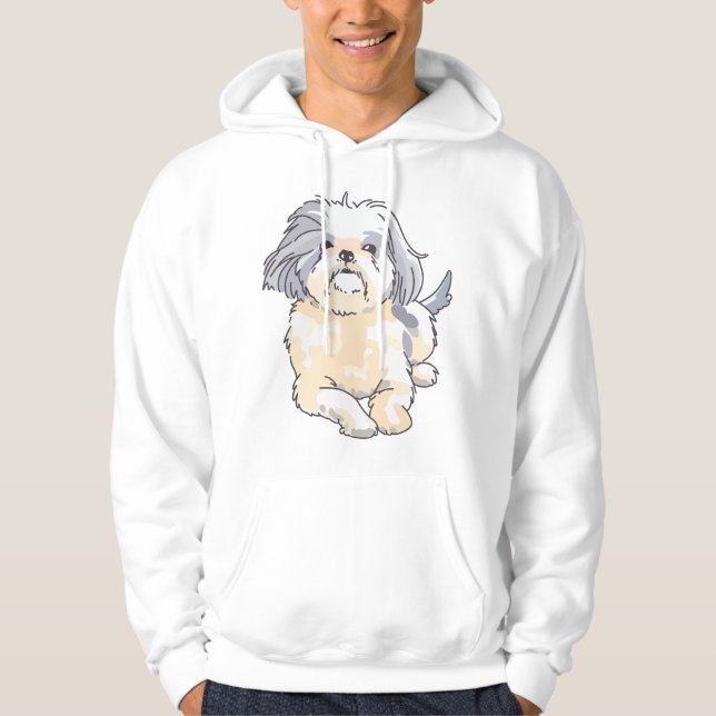 Veste À Capuche Shih Tzu (Devant)