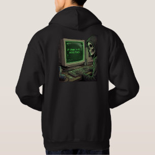 Veste À Capuche Si Espoir <= 0 Essayer Encore Skeleton de Programm