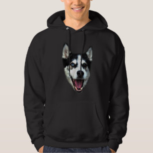 Veste À Capuche Sibérien Husky Face
