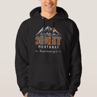 Veste À Capuche Sidney Montana Never Heard of it - MT Conspiracy T
